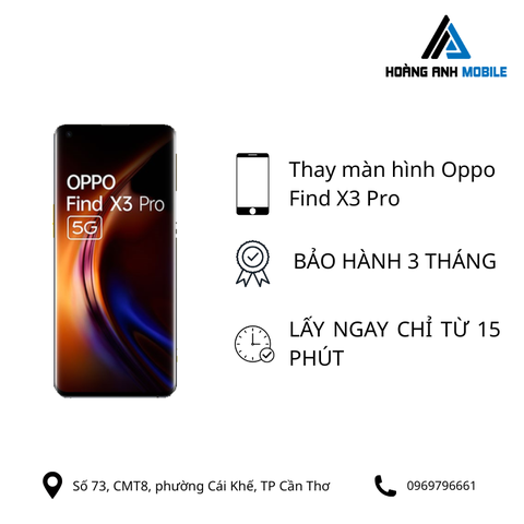 Thay màn hình Oppo Find X3 Pro