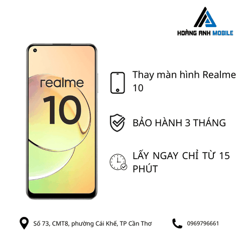 Thay màn hình Realme 10