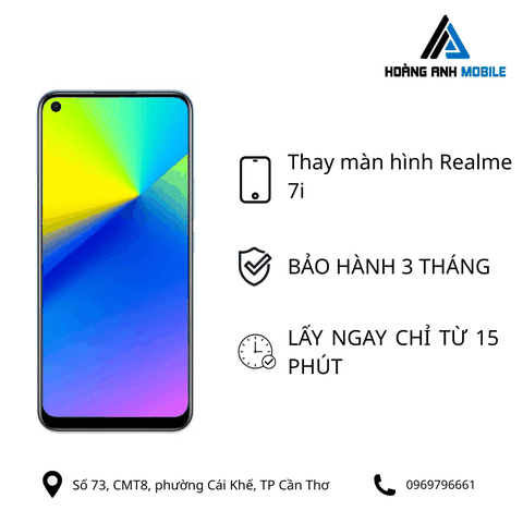 Thay màn hình Realme 7i
