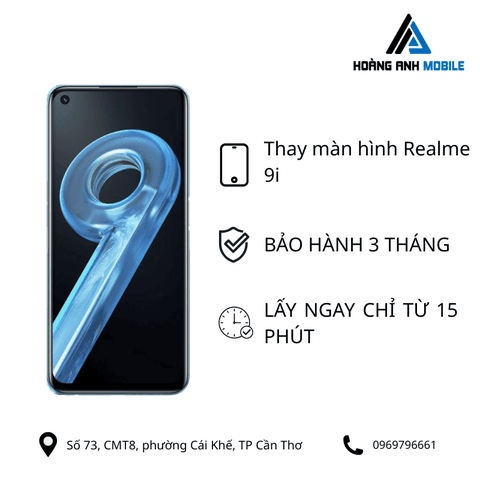 Thay màn hình Realme 9i