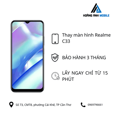 Thay màn hình Realme C33