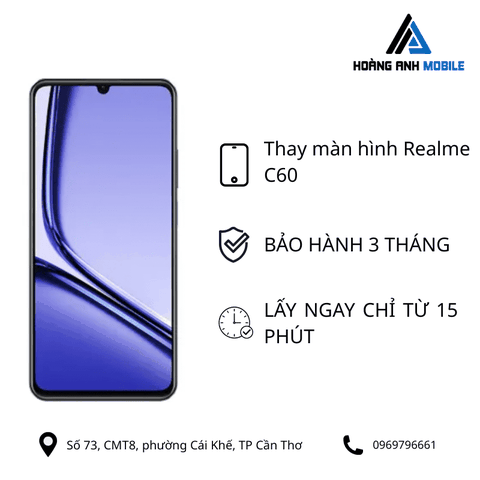 Thay màn hình Realme C60