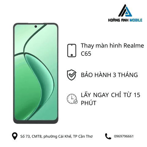 Thay màn hình Realme C65