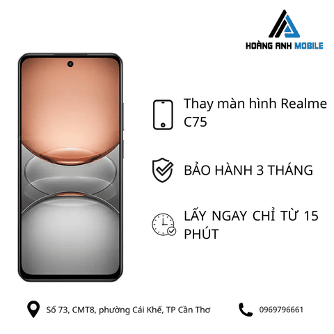 Thay màn hình Realme C75
