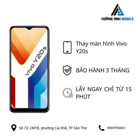 Thay màn hình Vivo Y20s
