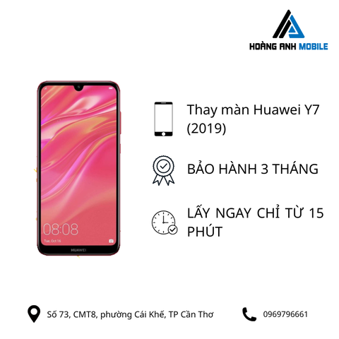 Thay màn hình Huawei Y7 (2019)