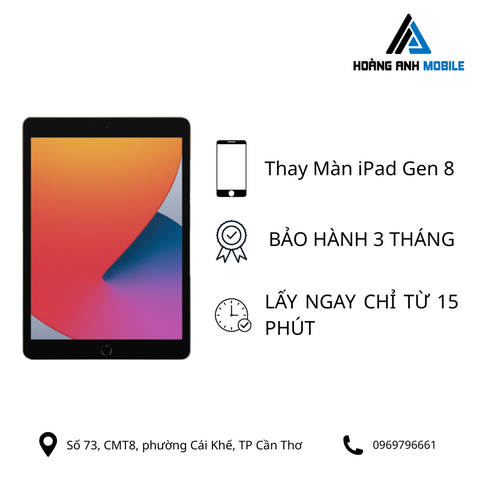 Thay Màn Hình Ipad Gen 8