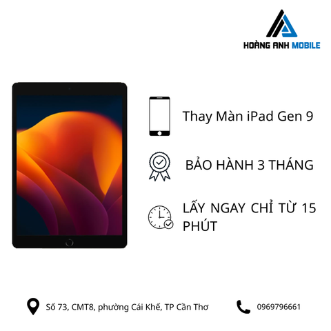 Thay màn hình iPad Gen 9