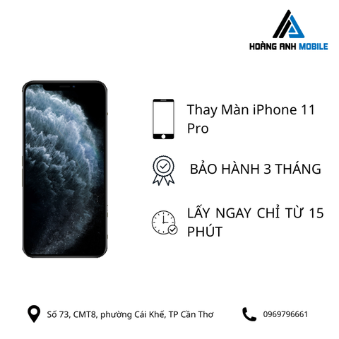 Thay màn hình iPhone 11 Pro