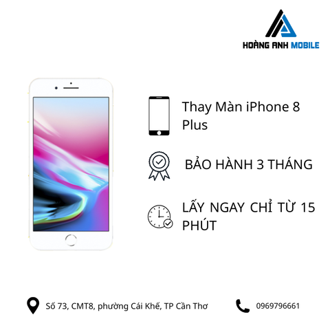 Thay màn hình iPhone 8 Plus