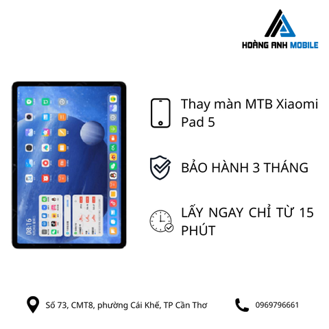 Thay màn MTB Xiaomi Pad 5