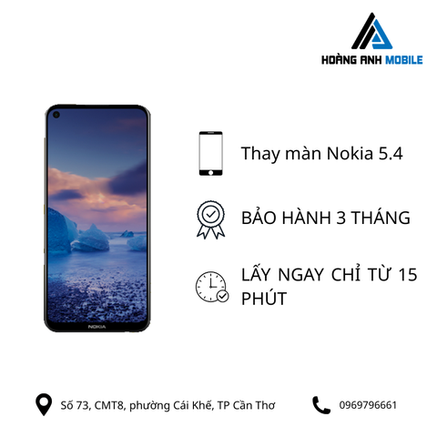 Thay màn hình Nokia 5.4