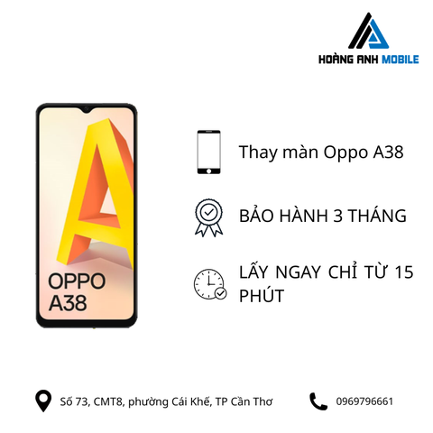 Thay màn hình Oppo A38