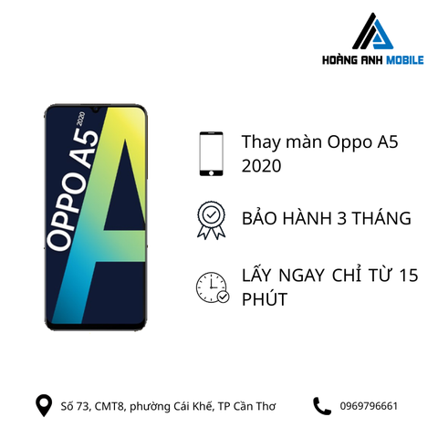 Thay màn hình Oppo A5 2020
