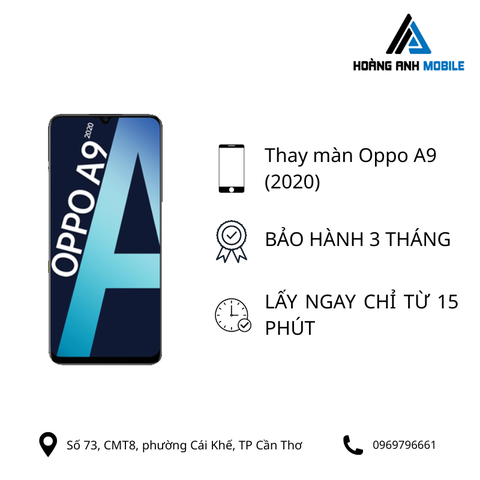 Thay màn hình Oppo A9 (2020)