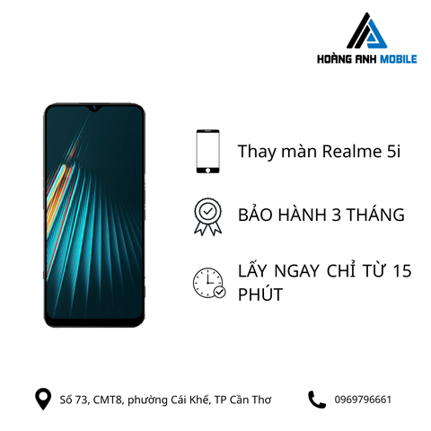 Thay màn hình Realme 5i