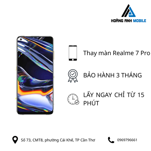 Thay màn hình Realme 7 Pro
