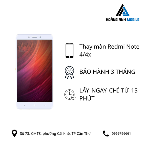 Thay màn hình Redmi Note 4/4x
