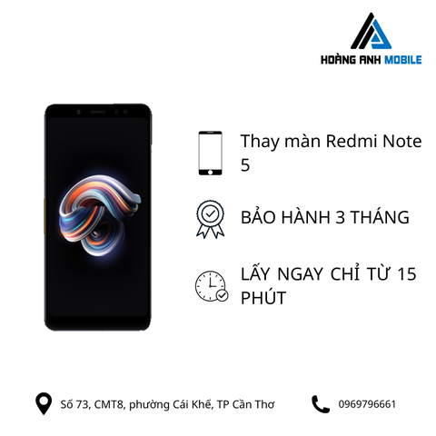 Thay màn hình Redmi Note 5