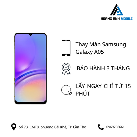 Thay màn hình Samsung galaxy A05