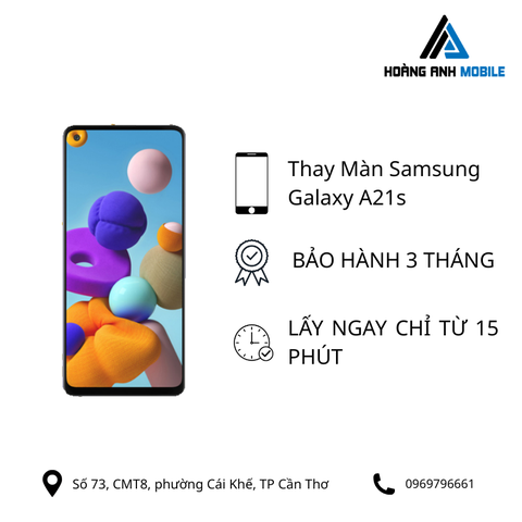 Thay màn hình Samsung Galaxy A21s