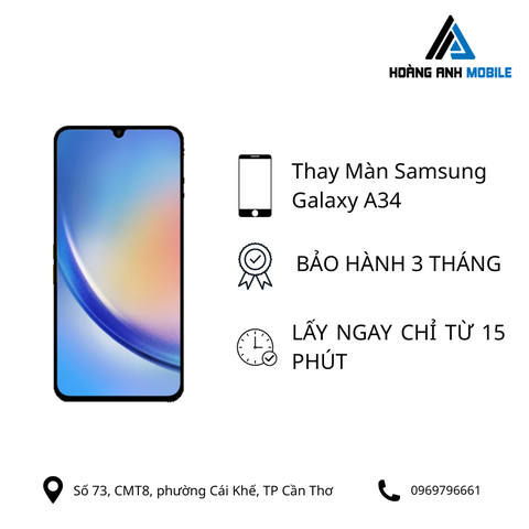 Thay màn hình Samsung Galaxy A34