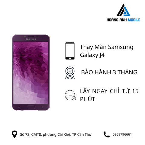 Thay màn hình Samsung Galaxy J4