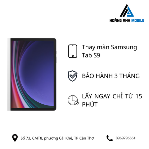 Thay màn Samsung Tab S9