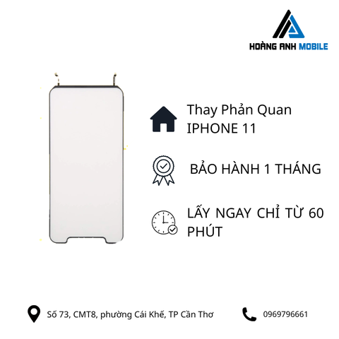 Thay phản quan iPhone 11