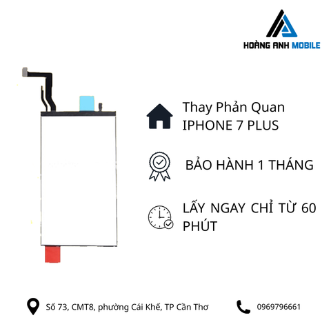 Thay phản quan iPhone 7 Plus
