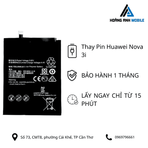 Thay Pin Huawei Nova 3i