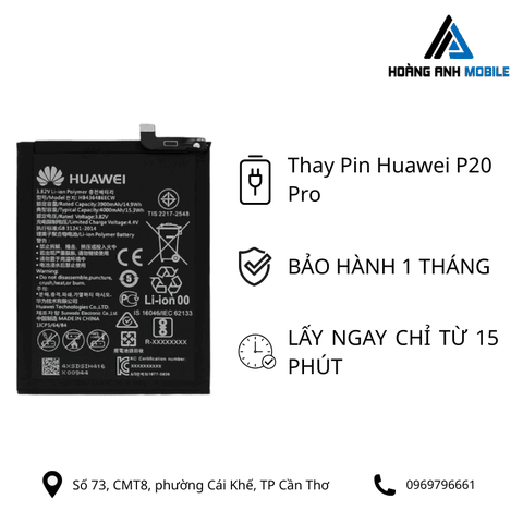 Thay Pin Huawei P20 Pro
