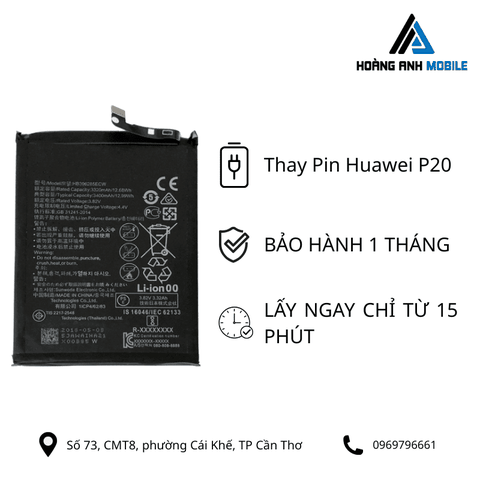Thay Pin Huawei P20