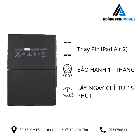 Thay Pin iPad Air 2