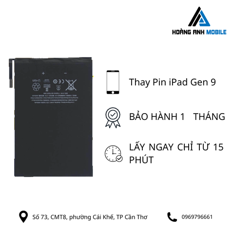 Thay Pin iPad Gen 9