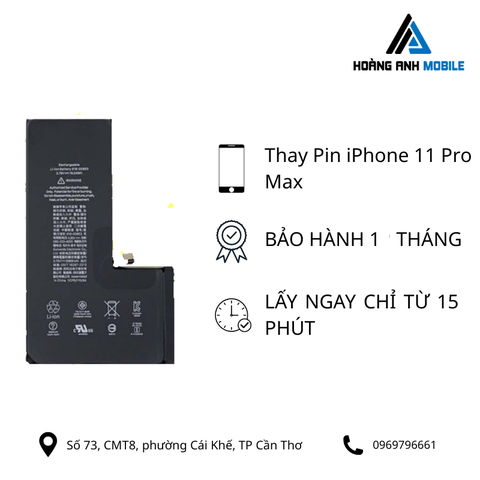 Thay Pin iPhone 11 Pro Max