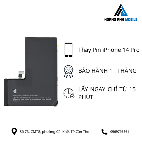 Thay Pin iPhone 14 Pro