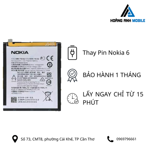 Thay Pin Nokia 6