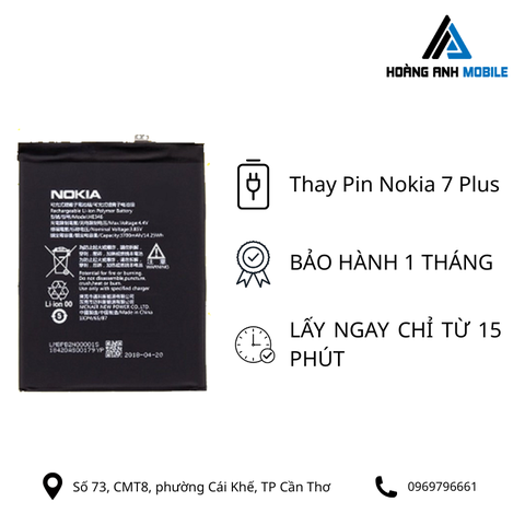 Thay Pin Nokia 7 Plus