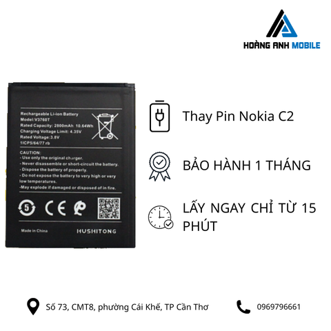 Thay Pin Nokia C2