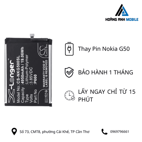 Thay Pin Nokia G50