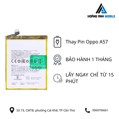 Thay Pin Oppo A57