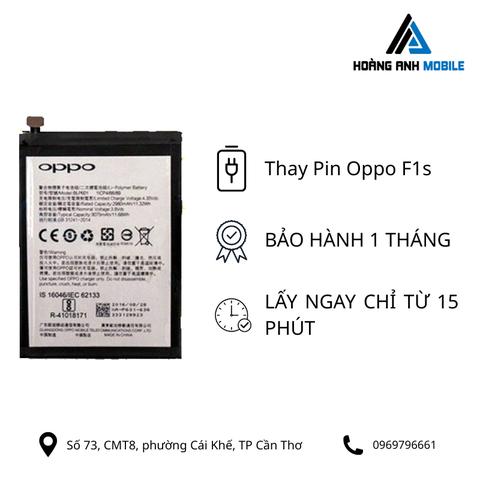 Thay Pin Oppo F1s