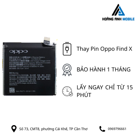 Thay Pin Oppo Find X