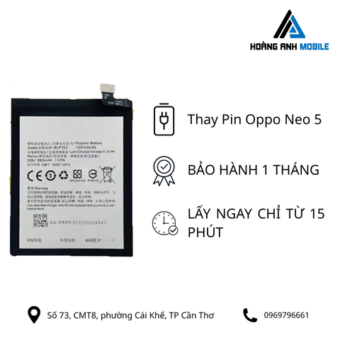 Thay Pin Oppo Neo 5