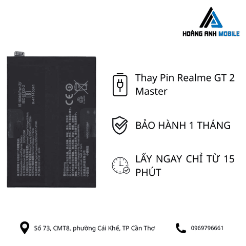 Thay Pin Realme GT 2 Master