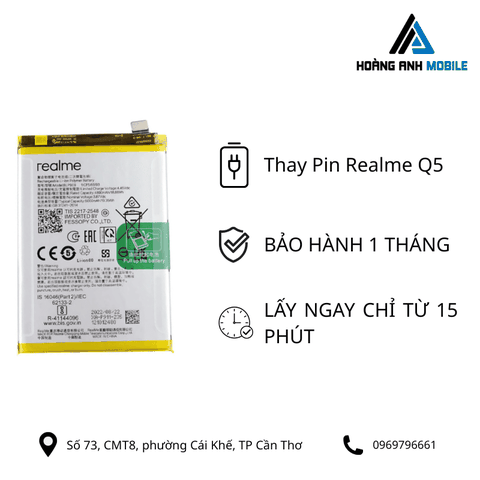 Thay Pin Realme Q5