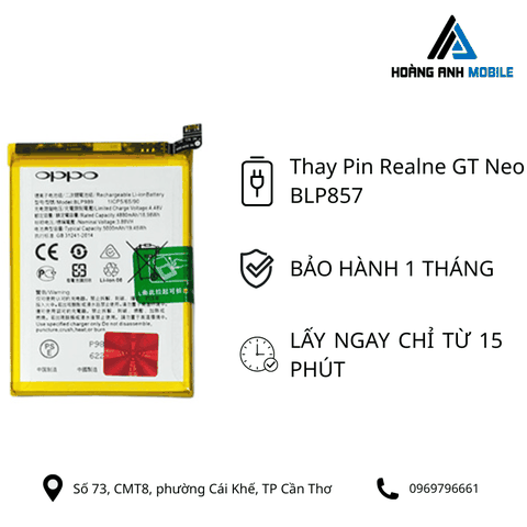 Thay Pin Realne GT Neo BLP857