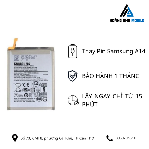 Thay Pin Samsung A14