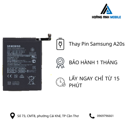Thay Pin Samsung A20s